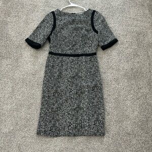 The Limited Scandal Collection Sheath Dress Women's Size 0 Black White